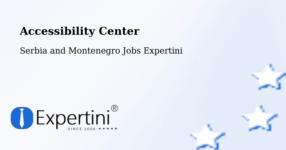 Accessibility Statement – Crabtree - Serbia and Montenegro Jobs Expertini