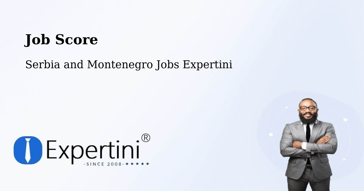 Job Score & Job Description Score Tool – Crabtree - Serbia and Montenegro Jobs Expertini