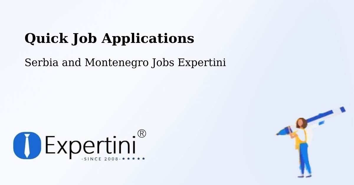 Quick Apply Feature – Crabtree - Serbia and Montenegro Jobs Expertini